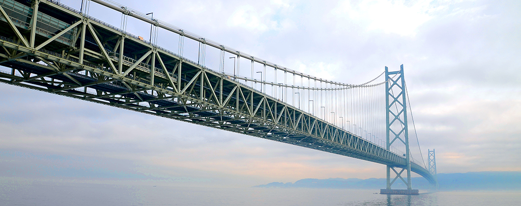 Big bridge over the sea.